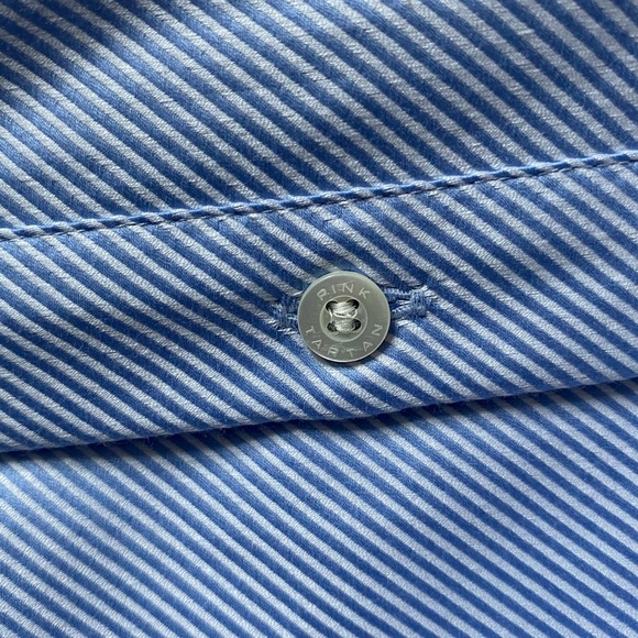 NWOT Pink Tartan Stretch Poplin Trompe L’Oeil - Picture 14 of 16